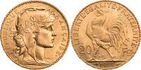 Frankreich 20 Francs Kursmünze (1907-1914) -