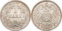 Kaiserreich 1 Mark 1915 F Kursm&uuml;nze (1891-1916) vz 20,00 EUR  + 10,00 EUR frais d'envoi