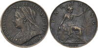 Großbritannien Farthing (¼ Penny) Victoria (1837-1901) - Kursmünze (1895-1901) -