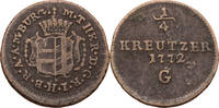 Österreich 1/4 Kreuzer 1772 G Maria Theresia (1740-1780) ss 22,00 EUR prix TTC + 10,00 EUR frais d'envoi