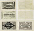 Neuss 1000000000 Mark, 2x10000000000 Mark Lot von 3 verschiedenen Scheinen -