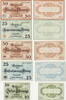 Osnabrück 10 Pfennig, 2x25 Pfennig, 2x50 Pfennig Lot von 5 verschiedenen Scheinen - 1 komplette Serie -
