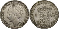 Niederlande 1 Gulden Wilhelmina (1890-1948) - Kursmünze (1922-1945) -