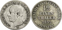Hannover, Königreich 1/12 Taler Georg V. (1851-1866) - Kursmünze (1852-1853) -