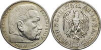 Drittes Reich 5 Reichsmark Hindenburg - Kursmünze (1935-1936) -