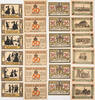 Apolda 6x25, 6x50 Pfennig Lot von 12 verschiedenen Scheinen - 2 komplette Serien -