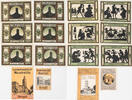 Neustrelitz 25, 7x50 Pfennig Lot von 8 verschiedenen Scheinen -