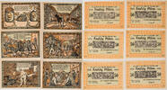 Ruhla 6x50 Pfennig Komplette Serie von 6 Scheinen -
