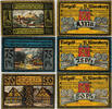 Niedermarsberg 50, 75 Pfennig, 1 Mark Komplette Serie von 3 Scheinen -