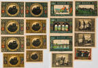 Lobeda 10, 3x25, 4x50 Pfennig Lot von 8 verschiedenen Scheinen -