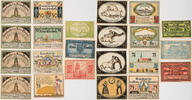 Diepholz 10, 25, 3x50, 6x75 Pfennig Lot von 11 verschiedenen Scheinen -