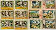 Speicher, Eifelverein 6x50 Pfennig Komplette Serie von 6 Scheinen -