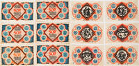 Bielefeld 6x50 Pfennig Komplette Serie von 6 Scheinen - RÜBCHEN -