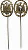 Deutschland, BRD Anstecker Abzeichen für Leistungen im Truppendienst (Bundeswehr-Leistungsabzeichen) Bronze -