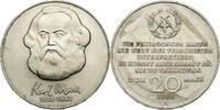DDR 20 Mark Zum 100. Todestag von Karl Marx -