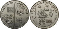 Portugal 200 Escudos Vertrag von Tordesillas -