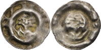 Mainz, Erzbistum Hohlpfennig Heinrich III. von Virneburg (1331-1353) - Erfurt -