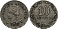 Argentinien 10 Centavos Kursmünze (1896-1942) -