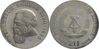 DDR 20 Mark 150th Anniversary of Birth of Friedrich Engels -