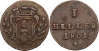 Augsburg 1 Heller Kursmünze (1780-1801) -