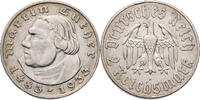 Drittes Reich 2 Reichsmark 450th Anniversary of Martin Luther -