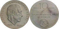 DDR 10 Mark 150th Anniversary of Death of Hegel -