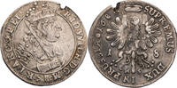 Brandenburg, Kurfürstentum 18 Groschen 168. HS Friedrich Wilhelm (1640-1688) TTB Schrötlingsfehler