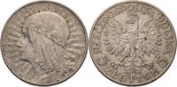 Polen 5 Zlotych Polonia - Kursmünze (1932-1934) -
