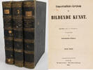 Leipzig Literatur Conversationslexicon für bildende Kunst Bände 1-3 A-Fass -