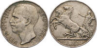 Italien 10 Lire Vittorio Emanuele III. (1900-1946) - Kursmünze (1926-1934) -