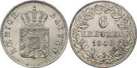 Bayern, Königreich 6 Kreuzer Maximilian II. Joseph (1848-1864) - Kursmünze (1848-1856) -