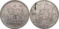 Tschechoslowakei 20 Korun Standard circulation coin (1933-1934) -