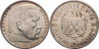 Drittes Reich 5 Reichsmark Hindenburg - Kursmünze (1935-1936) -