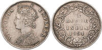 Indien, Britisch 1/4 Rupee Victoria (1837-1901) - Kursmünze (1877-1901) - Bombay -