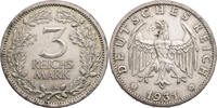 Weimarer Republik 3 Reichsmark Kursmünze (1933-1933) -