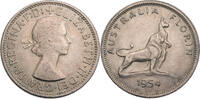 Australien Florin Elizabeth II. (1952-2022) - Auf den Königlichen Besuch -