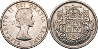 Kanada 50 Cents Elizabeth II. (1952-2022) - Kursmünze (1953-1958) -