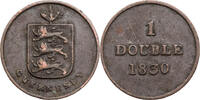 Guernsey 1 Double Kursmünze -