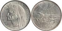 Italien 500 Lire 700th Anniversary of the birth of Dante Alighieri -