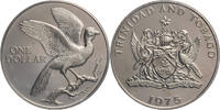 Trinidad and Tobago 1 Dollar Kursmünze (1973-1975) - Rotschwanzguan -