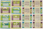 Königswinter 8 x 50 Pfennig Komplette Serie von 8 Scheinen inklusive Sie sollen ihn nicht haben -