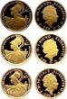 Großbritannien 11,50 Pound = 10 Pound - 1 Pound - 50 Pence 2015 Britannia 3er-Gold-Set in Box FB mit Box+ Zertifikat