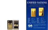 Frankreich/ UN 0,5 Gramm - Goldbarren ohne Jahr Motiv-Goldbarren - Notre-Dame de Paris FB in Kapsel mit Zertifikat
