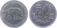 Österreich - Berndorf 50 Heller Firmennotgeld - Berndorfer Metallwaren - Arthur Krupp AG - Bär - Tiere -