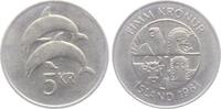 Island 5 Kronur Fische - Meerestiere - Delphine -