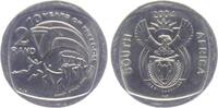 Südafrika 2 Rand 10 Jahre Frieden -