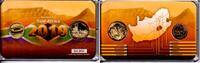 Südafrika 1 Rand + Medaille Fußball-WM 2010 -