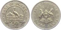 Uganda 50 Cent Storch - Weißstorch - Vogel -