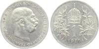 Österreich - Ungarn 1 Krone Kaiser Franz Joseph I (1848-1916) -