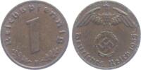 Drittes Reich 1 Reichspfennig 1938 F 1 Reichspfennig - mit Hakenkreuz st 9,95 EUR  + 5,95 EUR frais d'envoi
